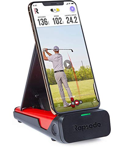 Rapsodo ゴルフ弾道測定器 モバイルトレーサーMLM [日本国内正規品] iPhone iPadのみ対応 赤と黒