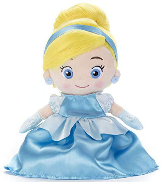 楽天市場 ディズニーキャラクター マイフレンドプリンセス ヘアメイクプラッシュドール シンデレラ 高さ約24cm クロスワン 楽天市場店