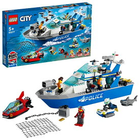 レゴ(LEGO) シティ ポリスパトロールボート 60277 おもちゃ ブロック プレゼント 警察 けいさつ ボート 男の子 女の子 5歳以上