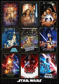 1000ピース ジグソーパズル Movie Poster Collection Star Wars (51×73.5cm)