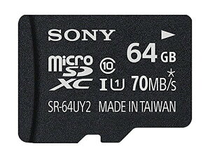\j[ microSDXCJ[h 64GB Class10 UHS-IΉ SDJ[hA_v^t SR-64UY2A [Ki]