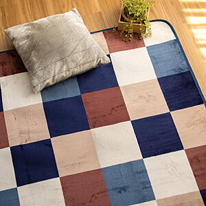 �A�C���X�v���U �J�[�y�b�g ���O �􂦂� ���O�J�[�y�b�g �}�b�g 185×185cm ����~�ߕt�� �z�b�g�J�[�y�b�g�Ή� 2�� 2.5�� �h�_�j