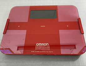 オムロン 体重・体組成計 カラダスキャン スマホアプリ/OMRON connect対応 レッド HBF-255T-R