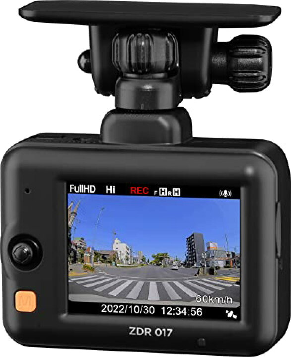 楽天市場】コムテック 車用 前後2カメラ ドライブレコーダー ZDR017AZ 
