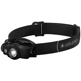 Ledlenser(レッドレンザー) MH4 ブラック 防水機能 LEDヘッドライト 釣り USB充電式 [日本正規品]