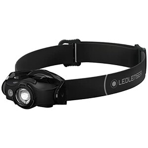 Ledlenser(���b�h�����U�[) MH4 �u���b�N �h���@�\ LED�w�b�h���C�g �ނ� USB�[�d�� [���{���K�i]