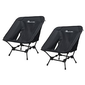 MOON LENCE アウトドアチェア ローチェア 2way より安定 キャンプ椅子 グランドチェア キャンプチェア 軽量 折りたたみ コンパク
