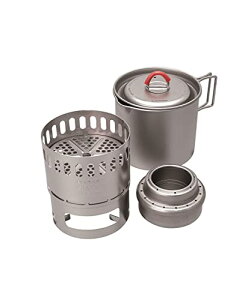 �G�o�j���[(EVERNEW) Ti Mug pot 500 Stove set ECA538
