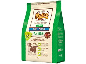nutro ニュートロ ナチュラル チョイス ラム&玄米 中型犬~大型犬用 成犬用 4kg ドッグフード