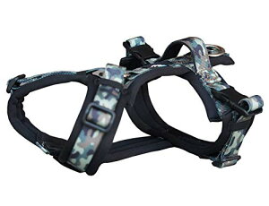 Hakusan ゼロハーネス 負担軽減 犬用ハーネス サイズ調整可 簡単着脱 夜間反射材 軽量 通気 ハンドル付き ネームプレート M サイズ