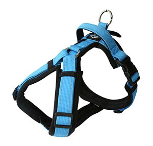 Hakusan ゼロハーネス 負担軽減 犬用ハーネス サイズ調整可 簡単着脱 夜間反射材 軽量 通気 ハンドル付き ネームプレート Tiny サ