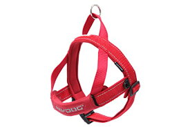 EZYDOG(イージードッグ) [正規店品] クイックハーネス レッド 大型犬用 XL サイズ