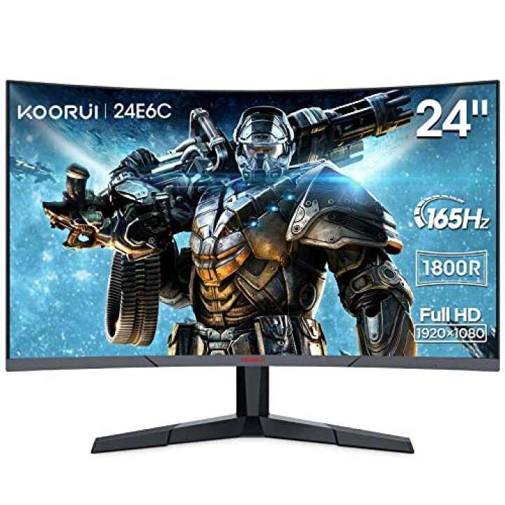 楽天市場】KOORUI ゲーミングモニター 24インチモニター フルHD 165Hz 