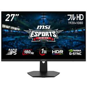 yzMSI G274F Q[~Oj^[ Rapid IPSpl N₩ȔF 27C`/180Hz/1msiGTGj/G-Sync Co