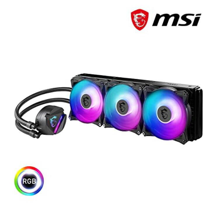 楽天市場】MSI MAG Core Liquid 360R V2 簡易水冷CPUクーラー LGA1700 