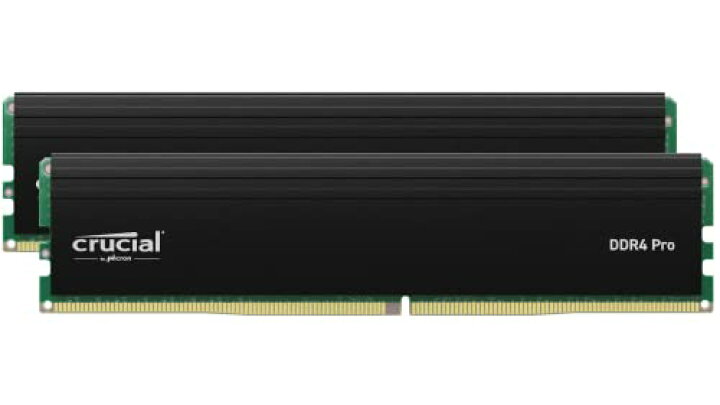 楽天市場】CrucialPRO (マイクロン製) デスクトップ用メモリ 16GBX2枚 