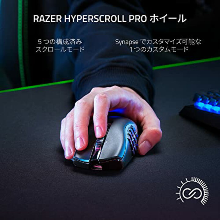 楽天市場】Razer レイザー Naga V2 Pro ゲーミングマウス ワイヤレス 