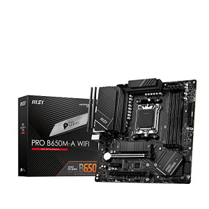 MSI }U[{[h PRO B650M-A WIFI AMD Ryzen 7000 V[Y(AM5)ΉB650`bvZbg micro