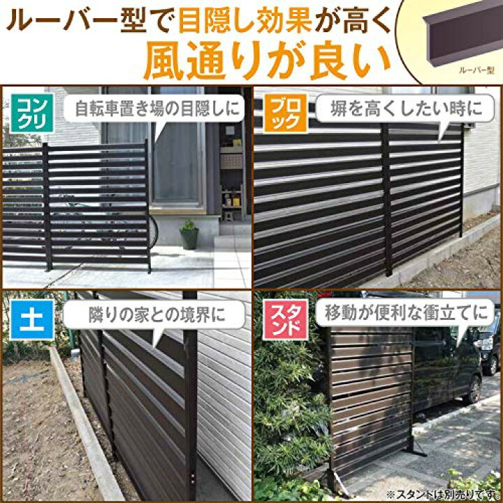 楽天市場】[ガーデンマスター] アルミボーダーフェンス 幅120×高