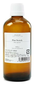 ease アロマオイル エッセンシャルオイル パインスコッチ 100ml AEAJ認定精油