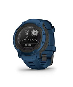 GARMIN(K[~) Instinct 2 Dual Power Tidal Blue a45mm SuicaΉ ^tlXAEghA G