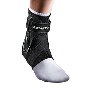 ザムスト(ZAMST) 足首サポーター A2-DX スポーツ全般 バスケ バレー テニス 足関節 固定 内反 外反 LLサイズ 左足用 ブラック