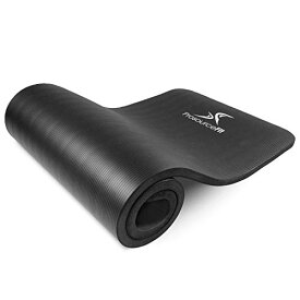 ProsourceFit 1 in Extra Thick Yoga Pilates Exercise Mat Padded Workout M