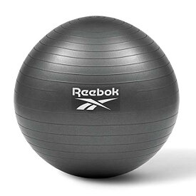 リーボック(Reebok) バランスボール 75mm ブラック ジムボール 体幹トレーニング エクササイズ