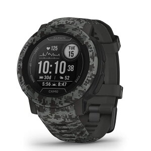 GARMIN(K[~) Instinct 2 Camo Edition Graphite Camo a45mm SuicaΉ ^tlXAE