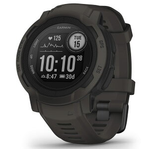 GARMIN(K[~) Instinct 2 Graphite a45mm SuicaΉ ^tlXAEghA GPS EHb` y{K