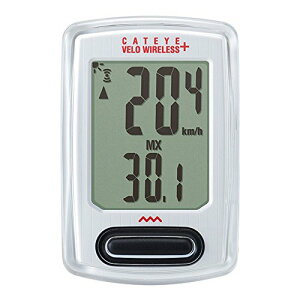 �L���b�g�A�C(CAT EYE) �T�C�N���R���s���[�^ VELO WIRELESS+ CC-VT235W �x�����C�����X�v���X �z���C�g ���]�ԗp