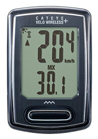 キャットアイ(CAT EYE) サイクルコンピュータ VELO WIRELESS+ CC-VT235W ブラック 160-4302 スピードメー