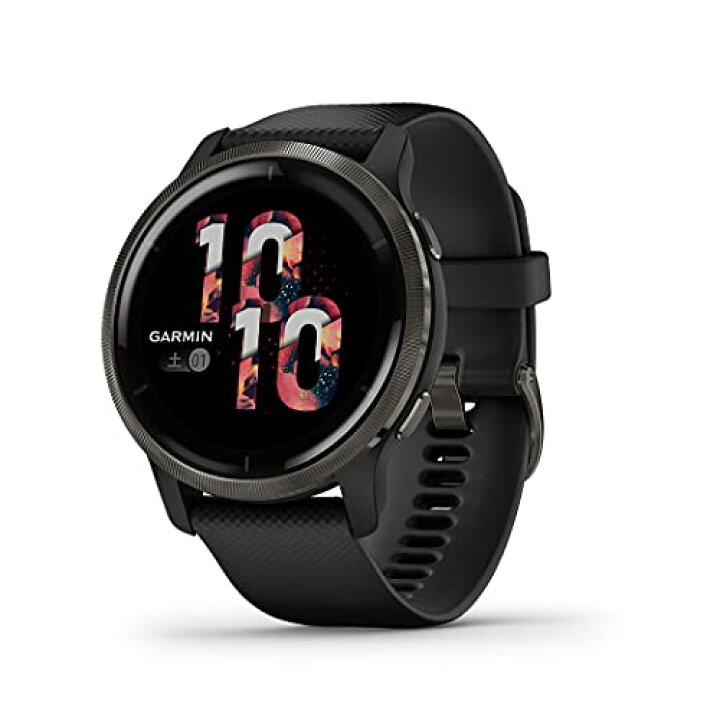 楽天市場】GARMIN(ガーミン) スマートウォッチ GPS Venu 2 Black/Slate 