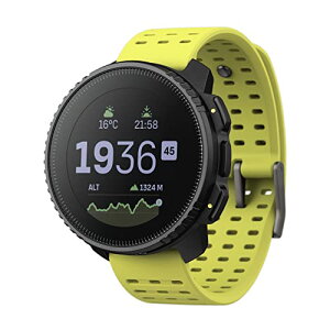 Xg(SUUNTO) Xg o[eBJ(SUUNTO VERTICAL) BLACK LIME ԃobe[ X}[gEHb` GPS
