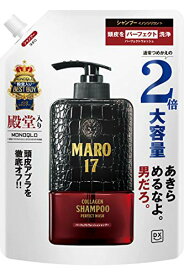 【】 MARO17 DX パーフェクトウォッシュ シャンプー メンズ 敏感肌用 ノンシリコン 詰め替え 2倍サイズ 600ミリリットル (x 1