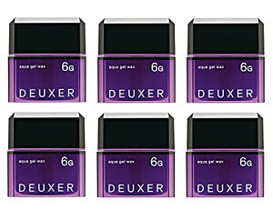 DEUXER(�f���[�T�[) �A�N�A�W�F�����b�N�X6G(6�Z�b�g) �w�A���b�N�X �t���[�����x���[