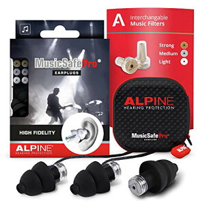 ALPINE HEARING PROTECTION ���� NEW MusicSafe Pro BLACK