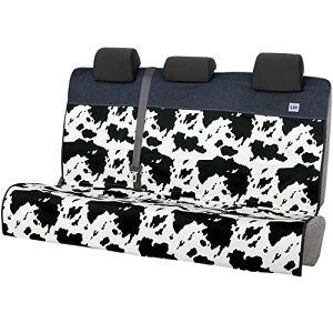 ボンフォーム(BONFORM) シートカバー Leeホルスタイン ラゲージ 後席兼用 125x160cm ホワイト 4102-04WH