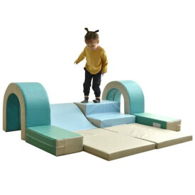 BTM アスレチックおもちゃ ベーシックセット ソフトブロック クッション 子供 布製 玩具 自由に組み合 キッズスペース 大型 室内 遊具 滑