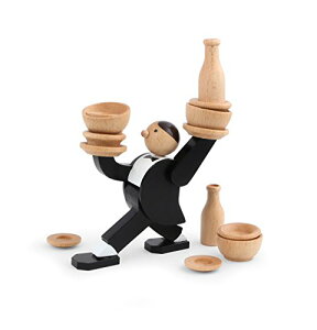 KIKKERLAND �L�b�J�[�����h Don't Tip The Waiter Stacking Game �h���g�e�B�b�v�U�E�F�C�^�[�X�^�b�L��