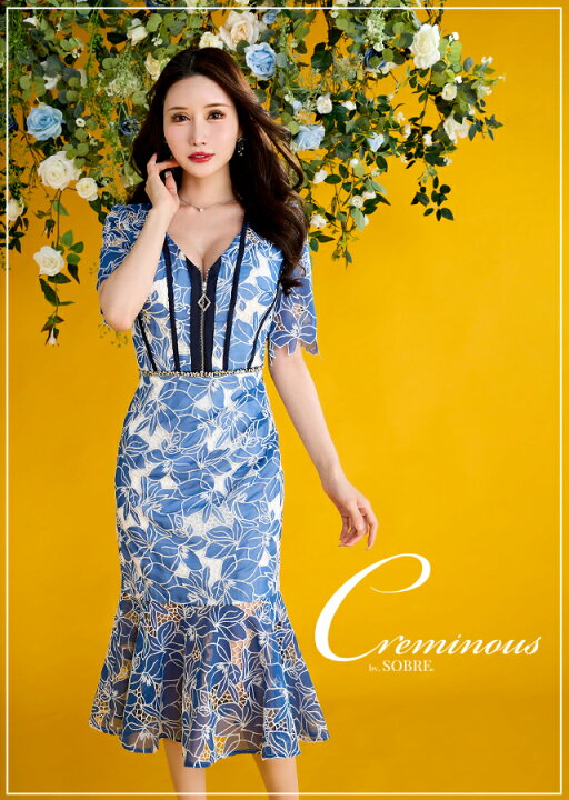 Creminous by SOBRE マーメイドミディアムワンピース（楽天市場  
