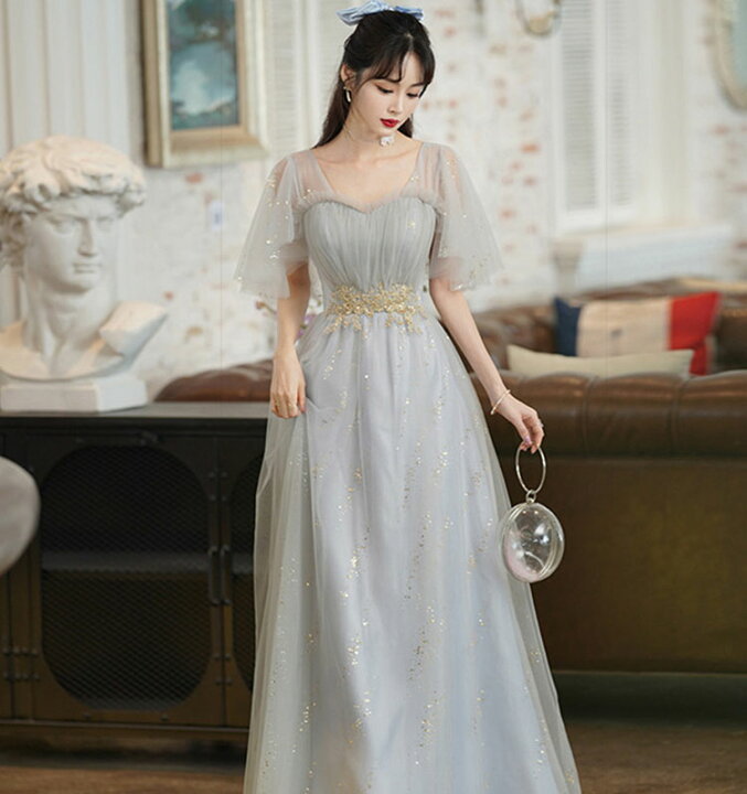 楽天市場】ドレス 大人 ピアノ 発表会 ブライズメイド 結婚式  