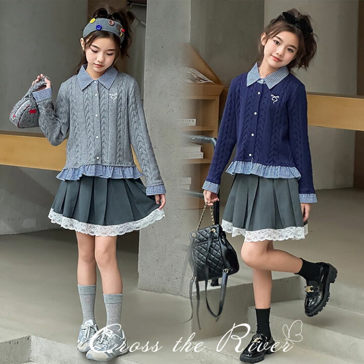 楽天市場】卒業式 スーツ 女の子 小学校女子 制服 ブラウス スカート  