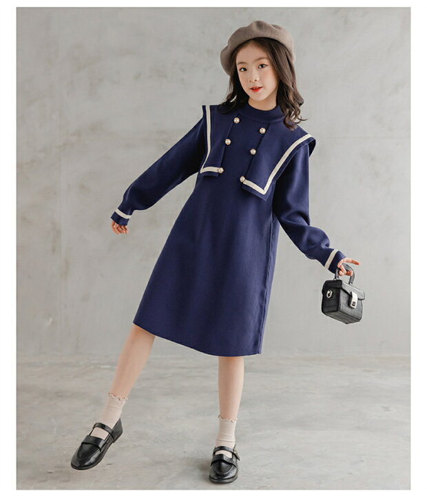 楽天市場 卒業式 セーラー襟 ワンピース 黒 女の子 フォーマル 子供 ブラック 長袖 韓国 子供ドレス 発表会 ピアノ発表会 キッズ 卒服 ワンピース 黒ワンピース お受験 女の子 フォーマル 子供服 キッズファッション 学園祭 結婚式 学生 入学式 卒園式 プレゼント 110