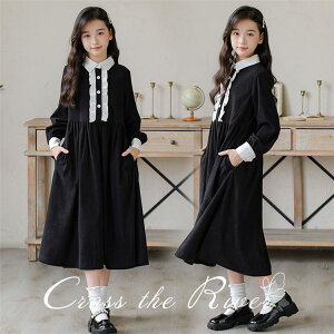 卒業式 ワンピース 女の子 きれいめ 黒 卒業式 小学校女子 150 160 165 中学生 卒服 韓国 女の子 小学生 卒業式 小学校女子 フォーマル 子供 ピアノ発表会 ドレス 卒業式 入学式 キッズ ジュニア