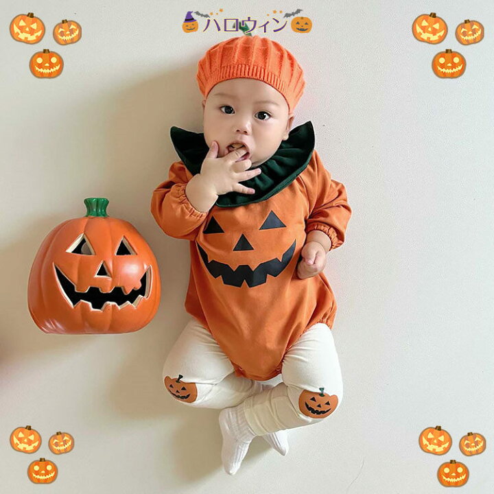 楽天市場】ハロウィン 1歳 2歳 ハロウィン ベビー ロンパース  