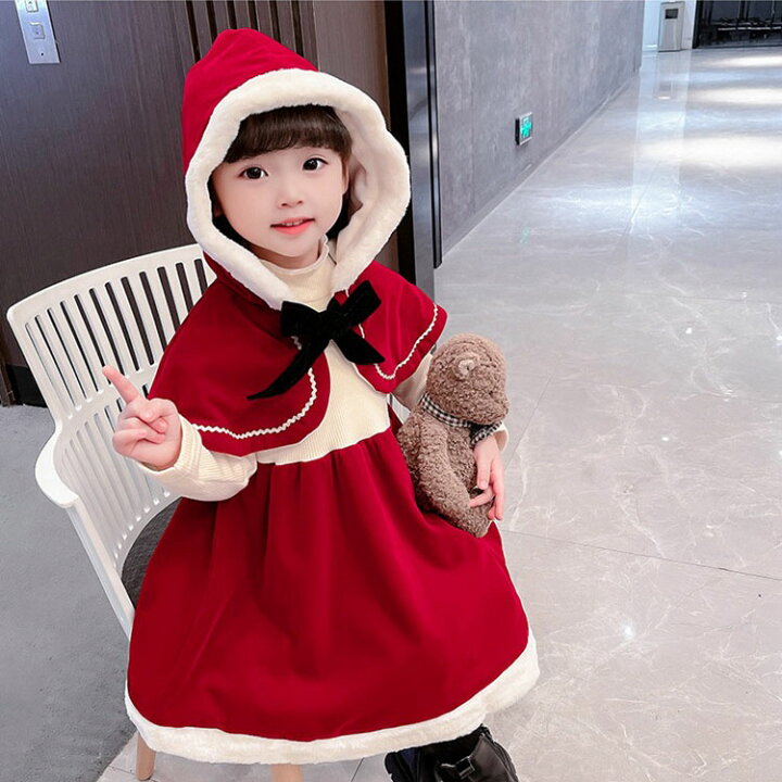 楽天市場】即納あり 赤 ワンピース ベビー クリスマスドレス 赤ちゃん 