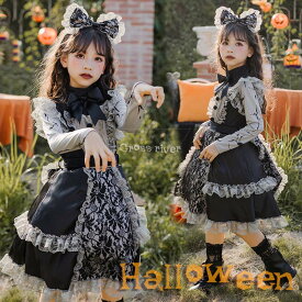 魔女 デビル 黒 女の子 ハロウィーン衣装 ハロウィン 仮装 小学生 中学生 ハロウィン コスプレ 女の子 魔法使い 仮装 ワンピース マジック キャスター キャラクター ハロウィン クリスマス パーティー コスチューム 変装 舞台劇 発表会 記念撮影 発表会 cosplay
