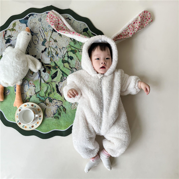 【楽天市場】うさぎ 着ぐるみ ロンパース ベビー服 子供 ウサギ