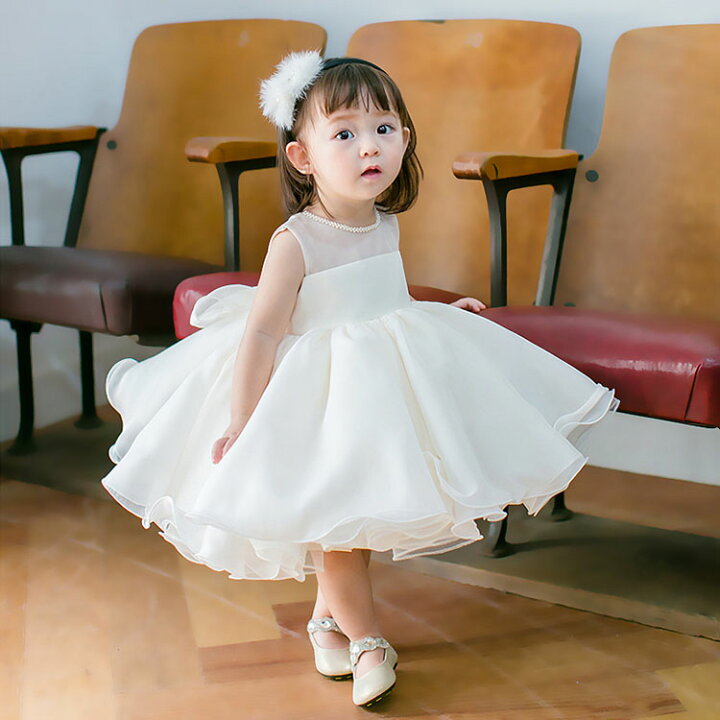 楽天市場】リングガール ドレス ベビードレス 結婚式 ピアノ発表会 